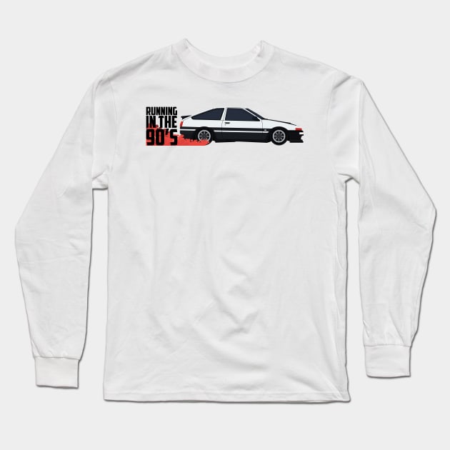 Running in the 90s Long Sleeve T-Shirt by imlying